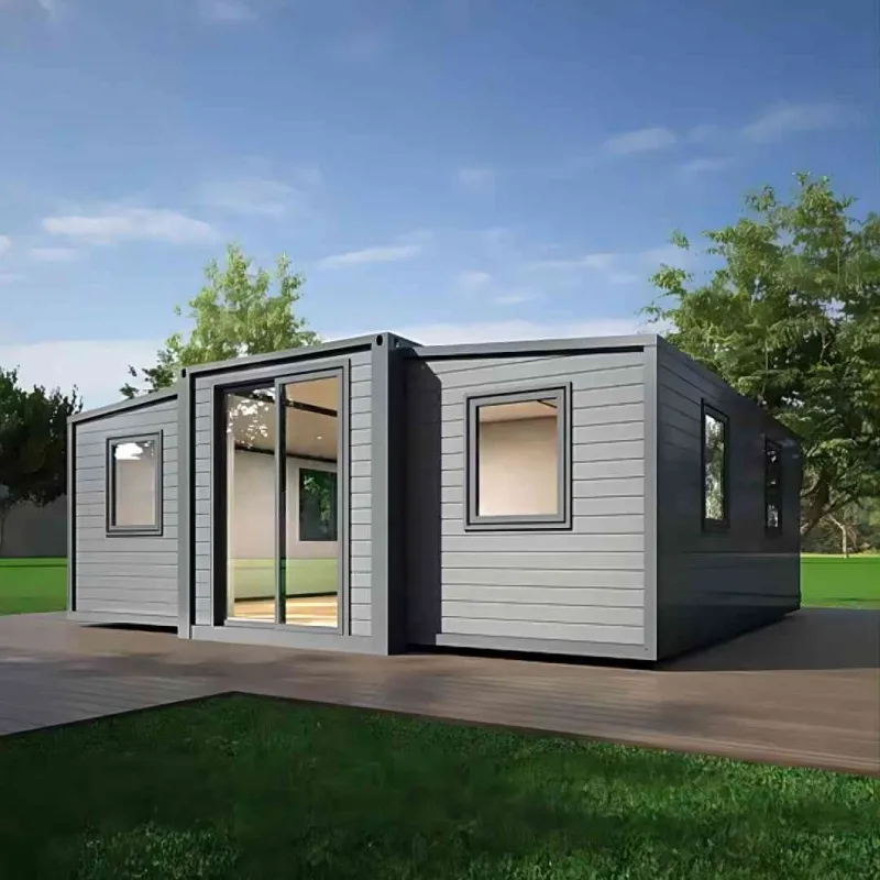 Wie gelingt der Aufbau des Doppelflügel-Klappraums von Cymdin ohne Beton in 15 Minuten?