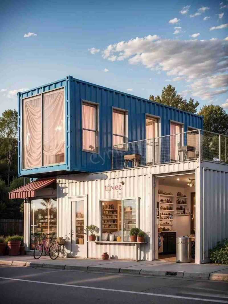 Marine vorgefertigte Container -Renovierungshaus